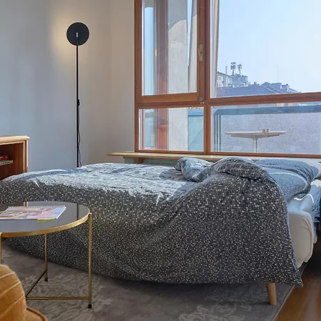 Casa Leonardo - Luminosa Casa Studio Con Parcheggio Interno - Molinette טורינו